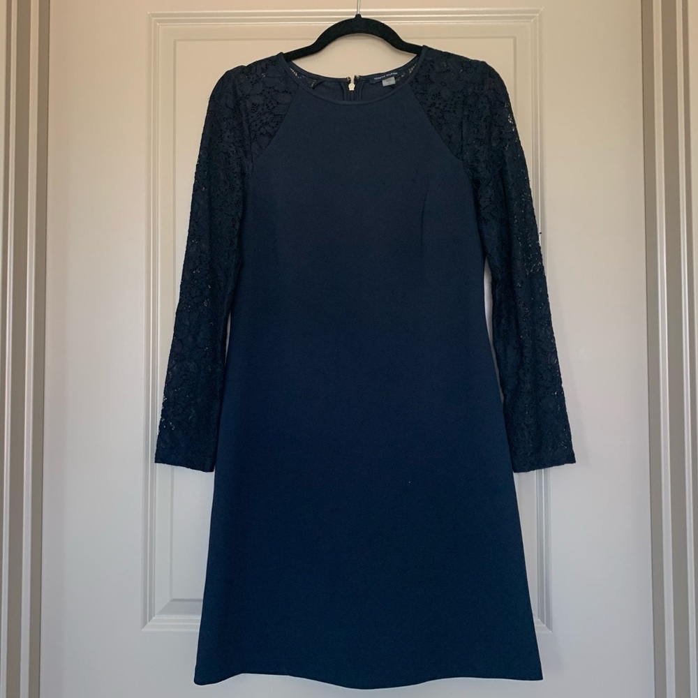 Long sleeve Tommy Hilfiger dress with lace sleeves